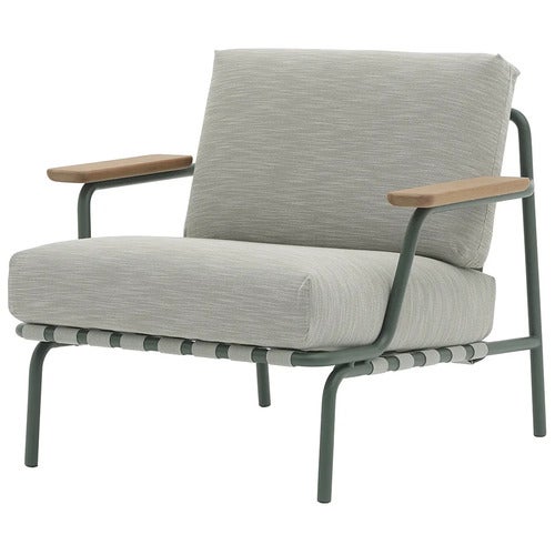 Settle Nojatuoli Ribbed Weave 2/Dark Green 