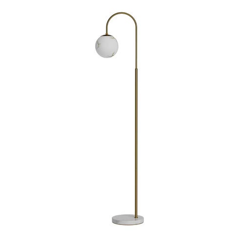 Bellagio lattiavalaisin K163cm messinki/valkoinen