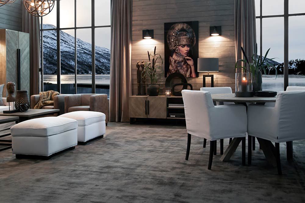 Vitriinikaappi Vancouver harmaa Artwood