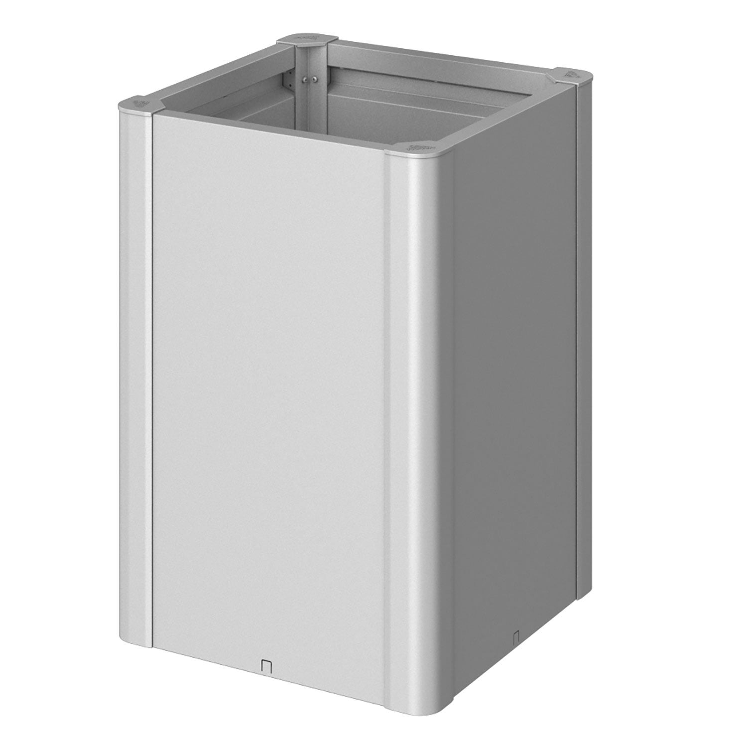 Belvedere istutusallas maxi koko 50 metallic hopea