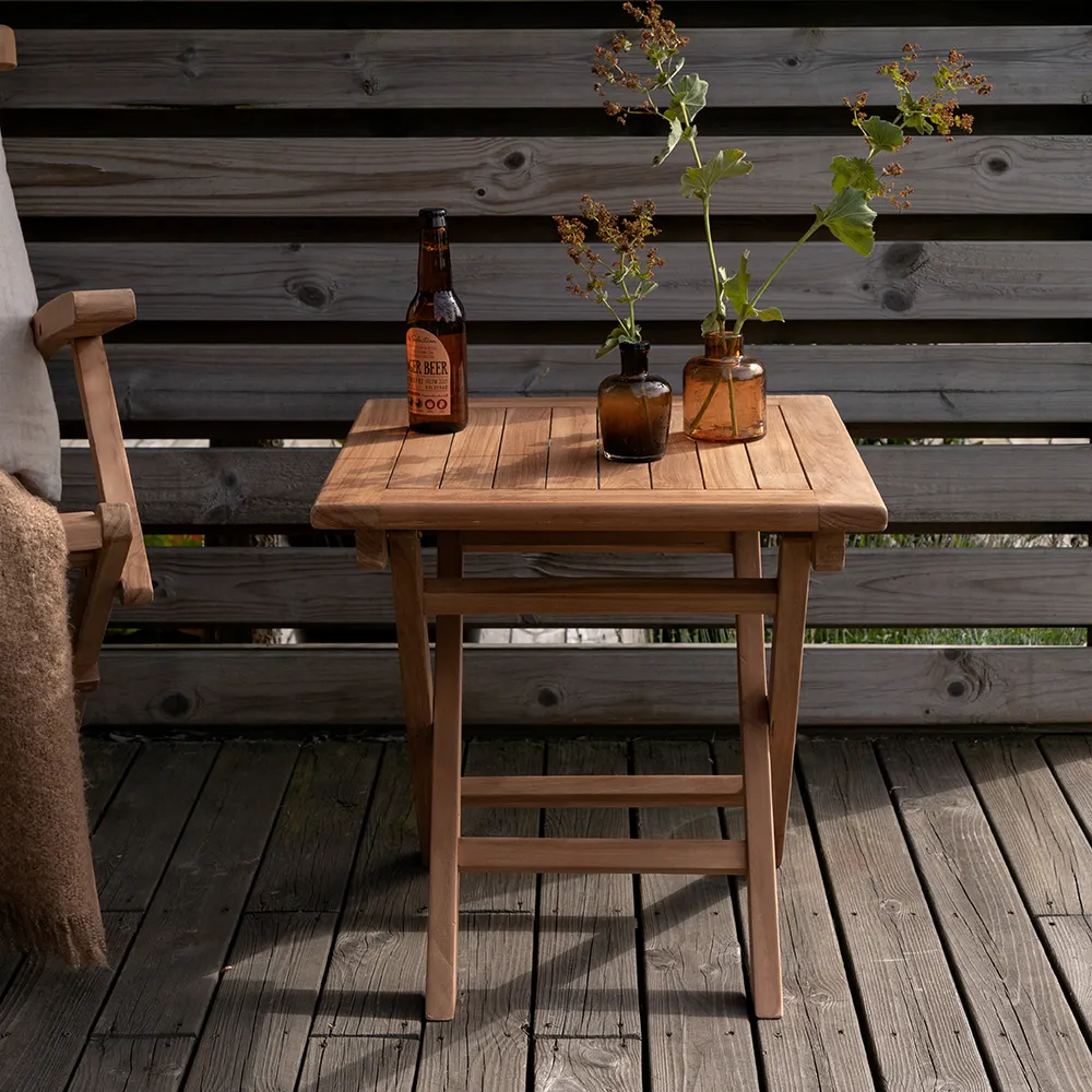 Kenya Sivupöytä 50x50 cm Teak