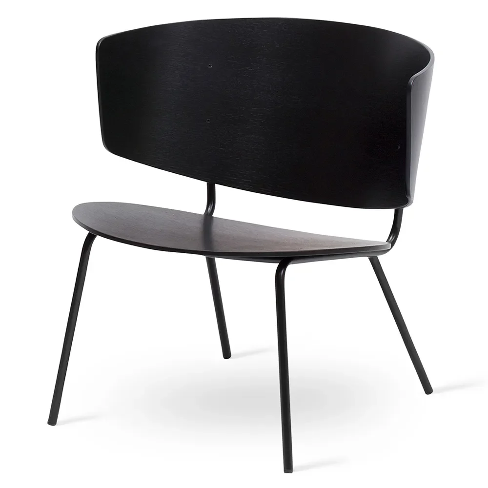 Herman Lounge Tuoli - Black