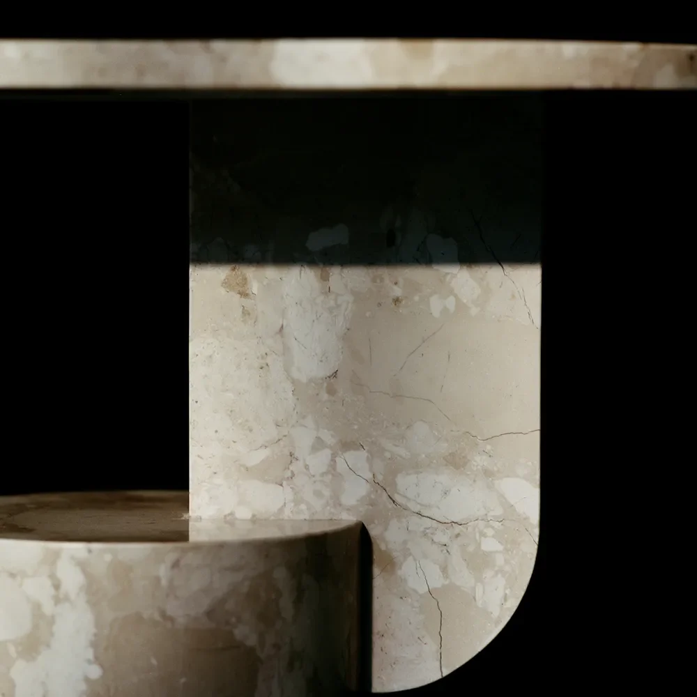 Marmorisivupöytä Insert