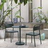 Linear Steel Ruokailutuoli Anthracite Black