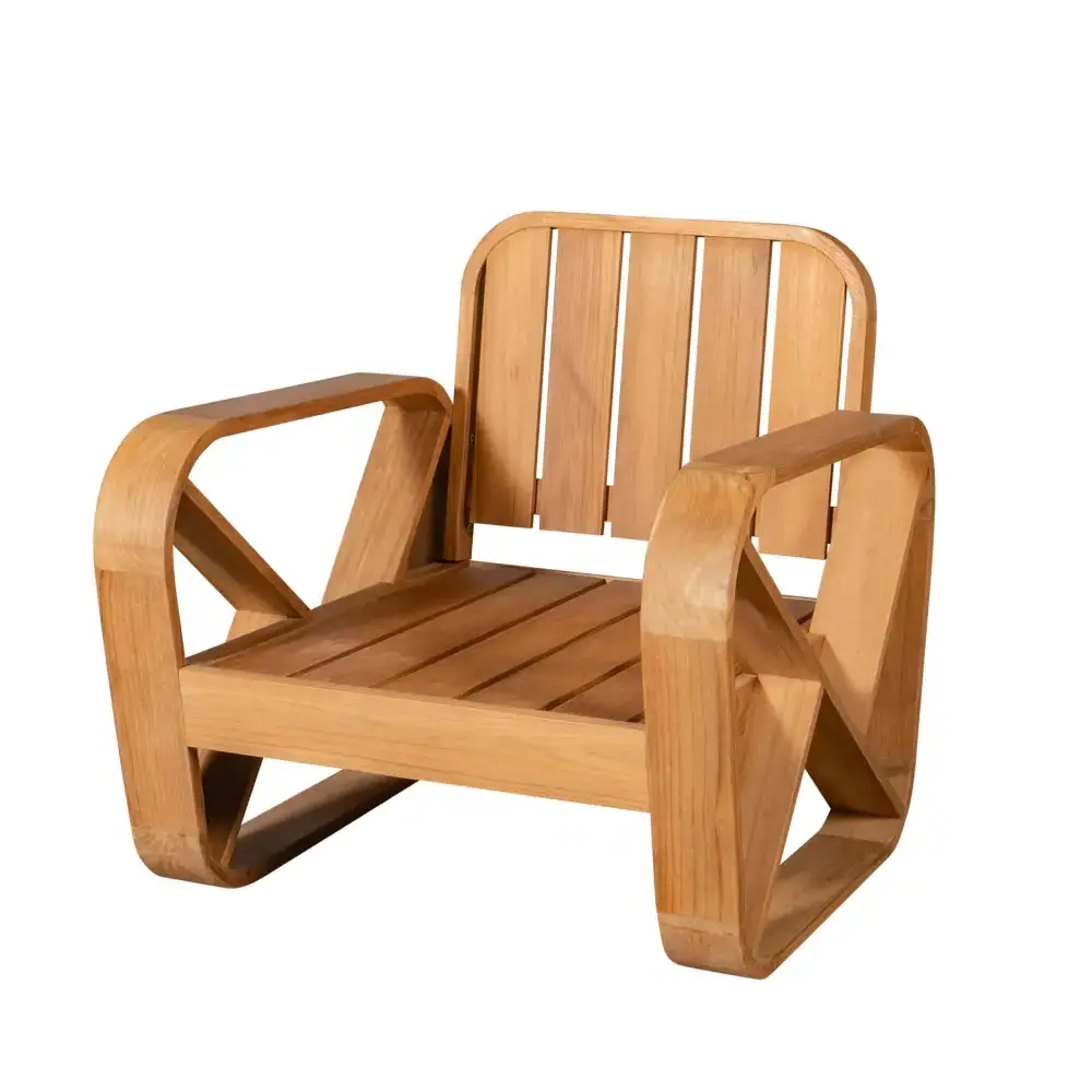 Bålamöllan lounge-tuoli sis. tyynyt beige