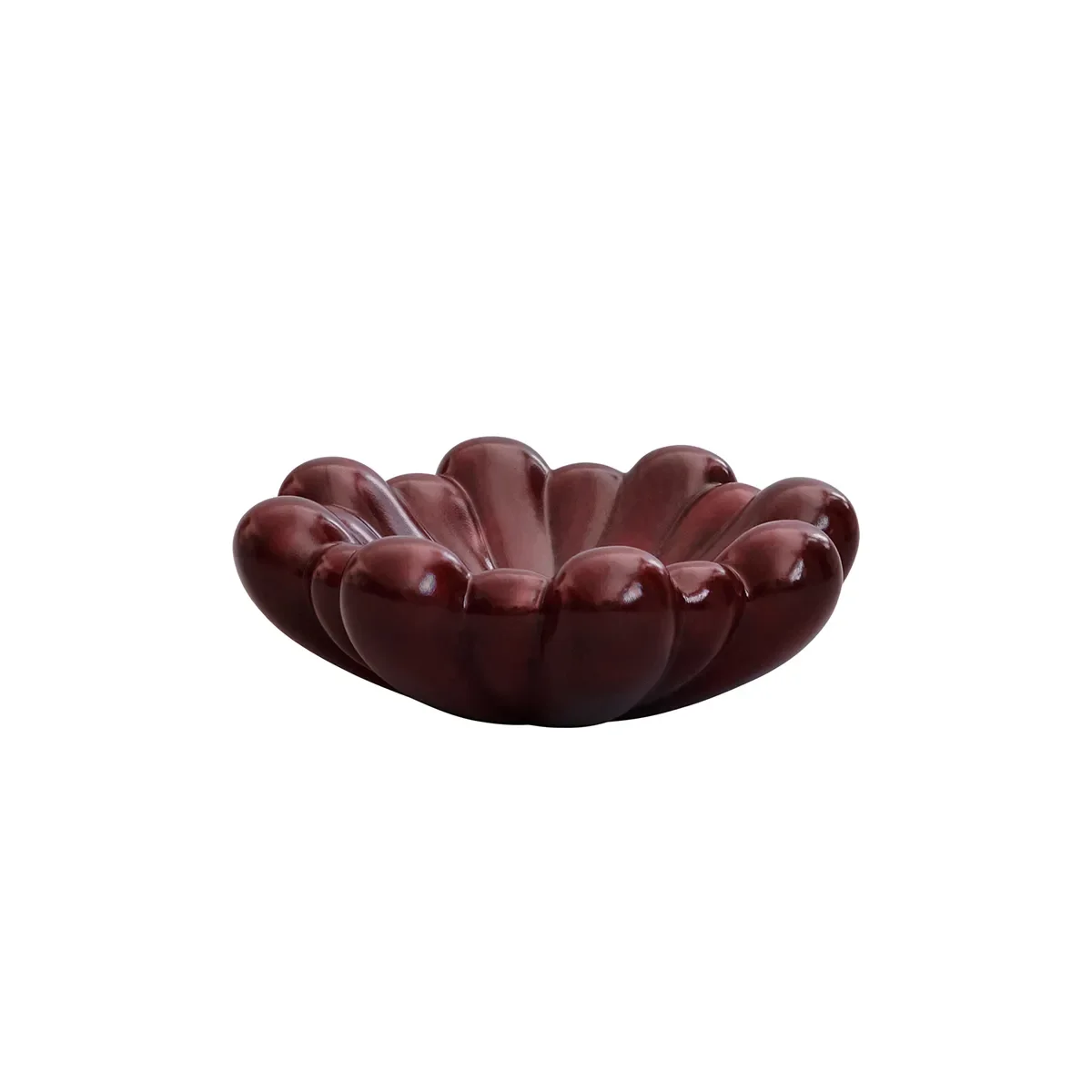 101 Copenhagen, Käsintehty koristekulho Bloom Maroon Ø 28,5 cm