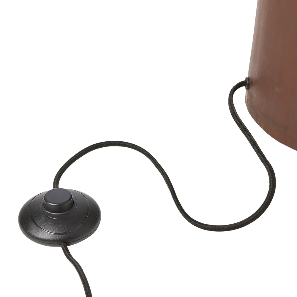 FUNGI Lattialamppu Rusty brown