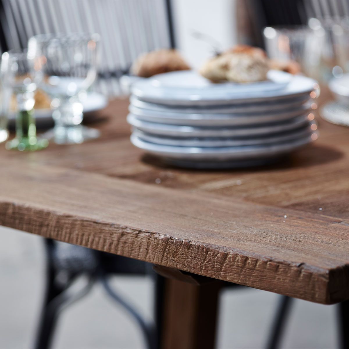 Lucas Ruokapöytä 100x180 cm Tikki