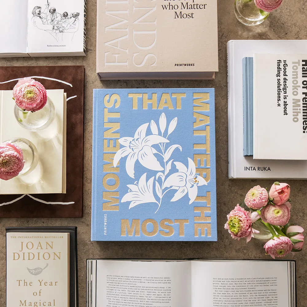 Photo Album - Moments that Matters the Most, Blue