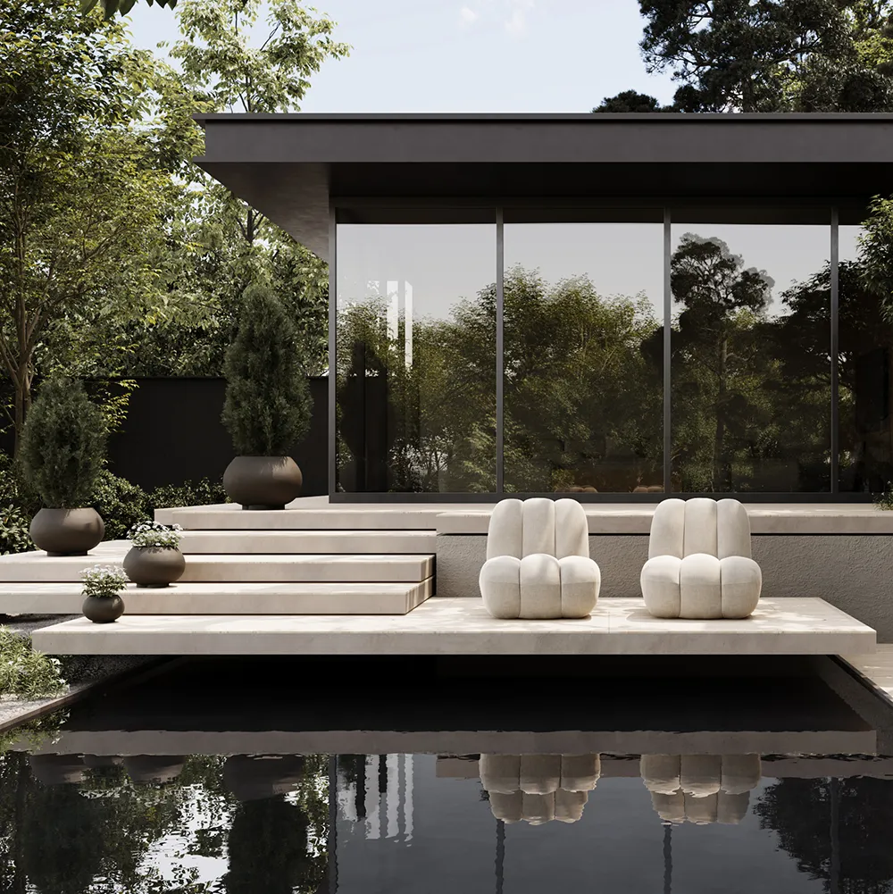 Toe nojatuoli - Warm Ash