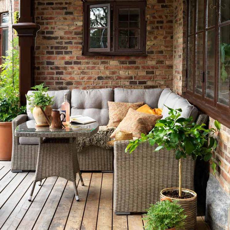 Ashfield kulmasohva beige Brafab