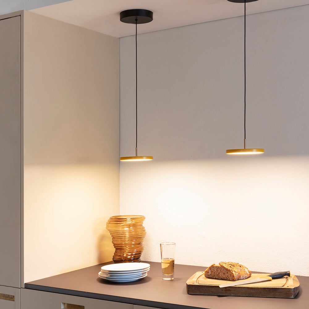 Asteria Micro Kattovalaisin Ø 15 cm Saffron Yellow