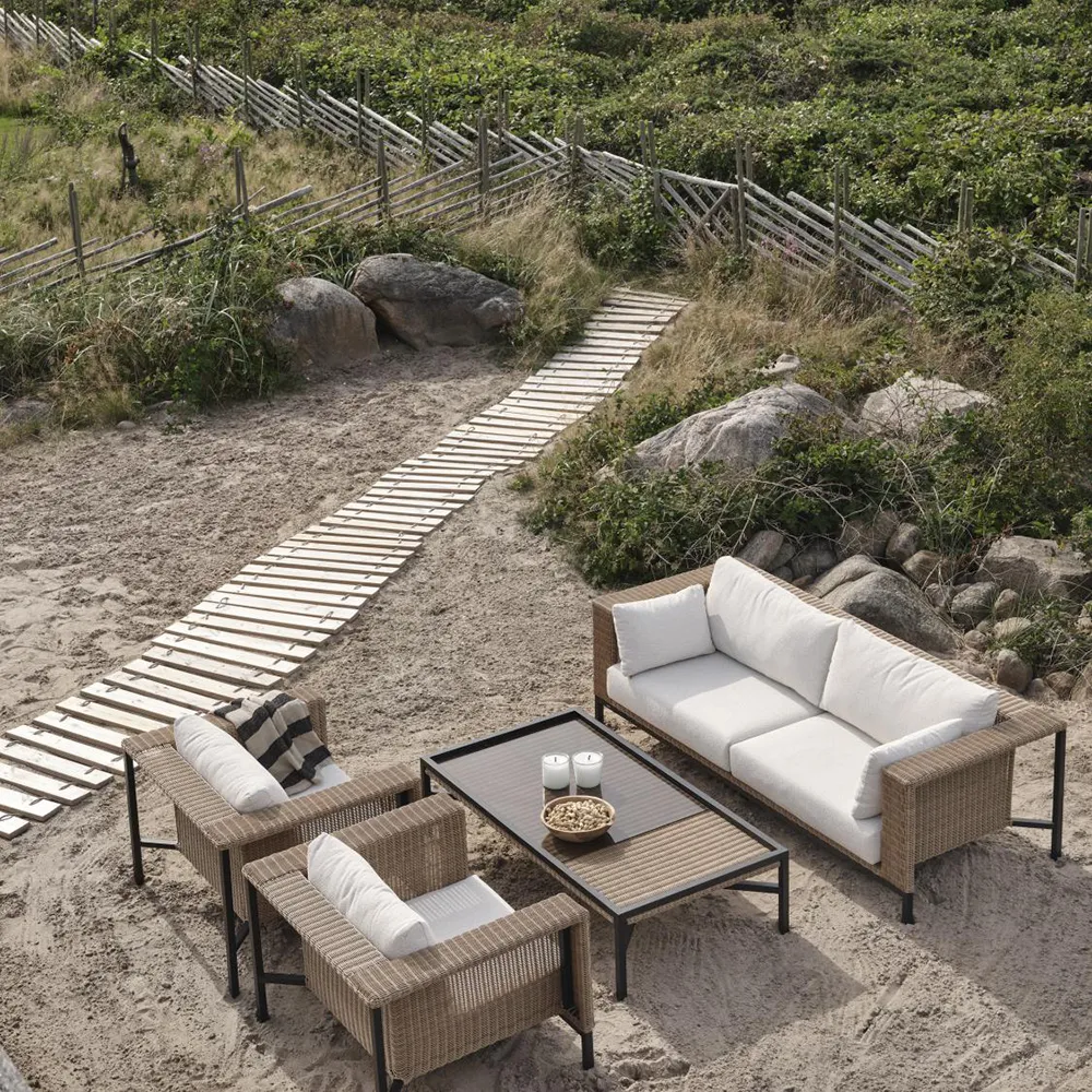 Shell Nojatuoli Teddy Rice/ Black