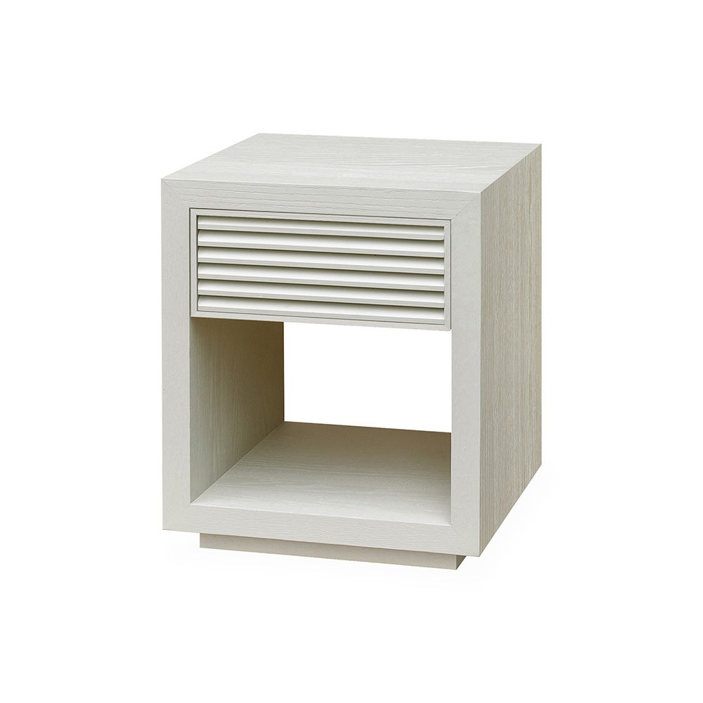 HAYDENin yöpöytä tammiviilu-Ivory sumua