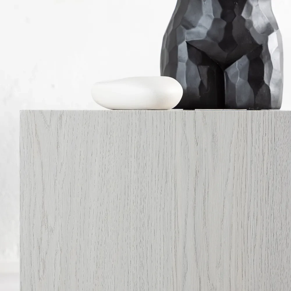 York Sohvapöytä 40x40 cm Whitewash 