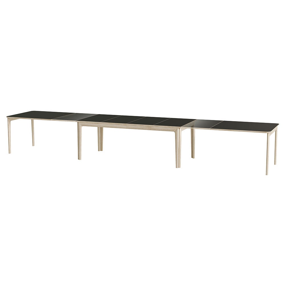 Sm27 Pöytä Tammiöljykäsittely/Musta Nanolaminaatti 205-358/511x101x74 cm