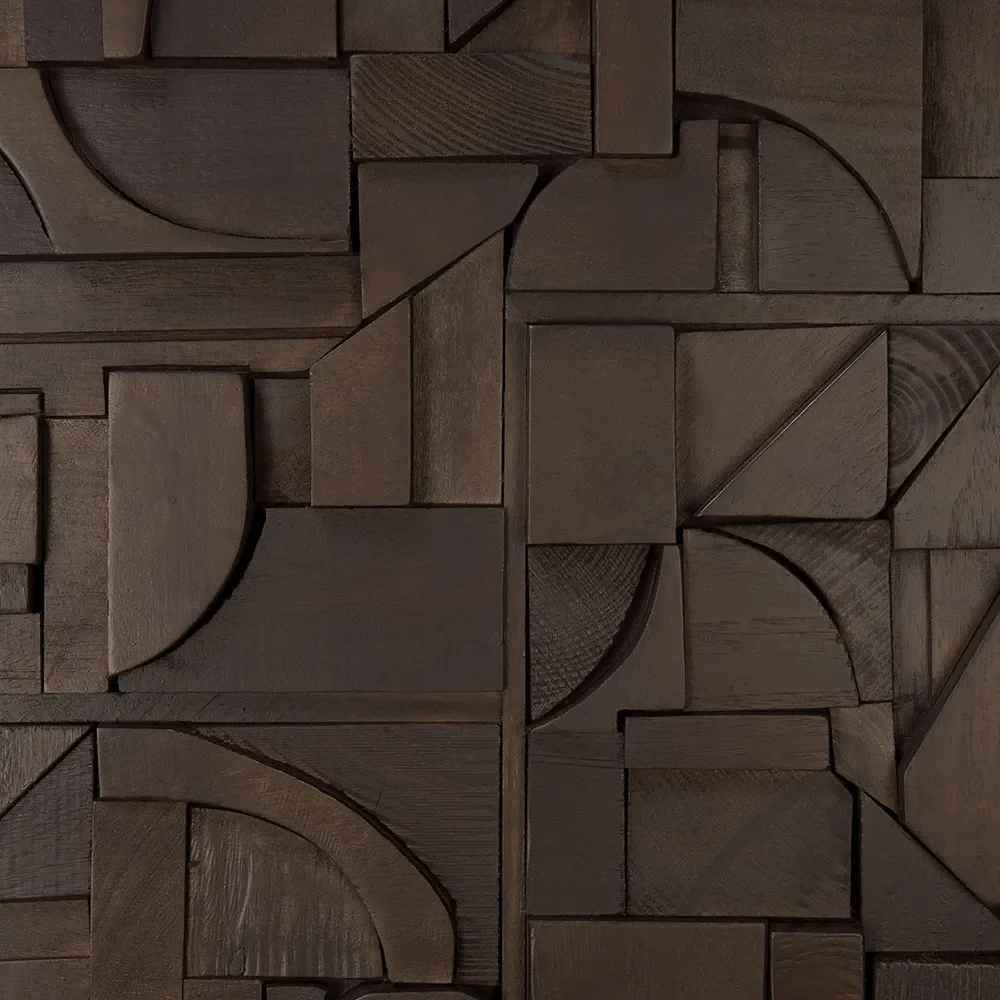  Bricks Seinä sisustus 120x90 cm Ruskea