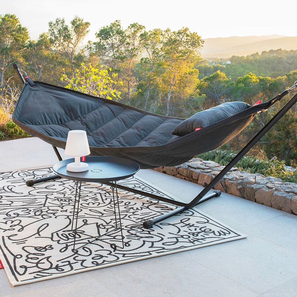 Headdemock superb mist incl. pillow & rack black  