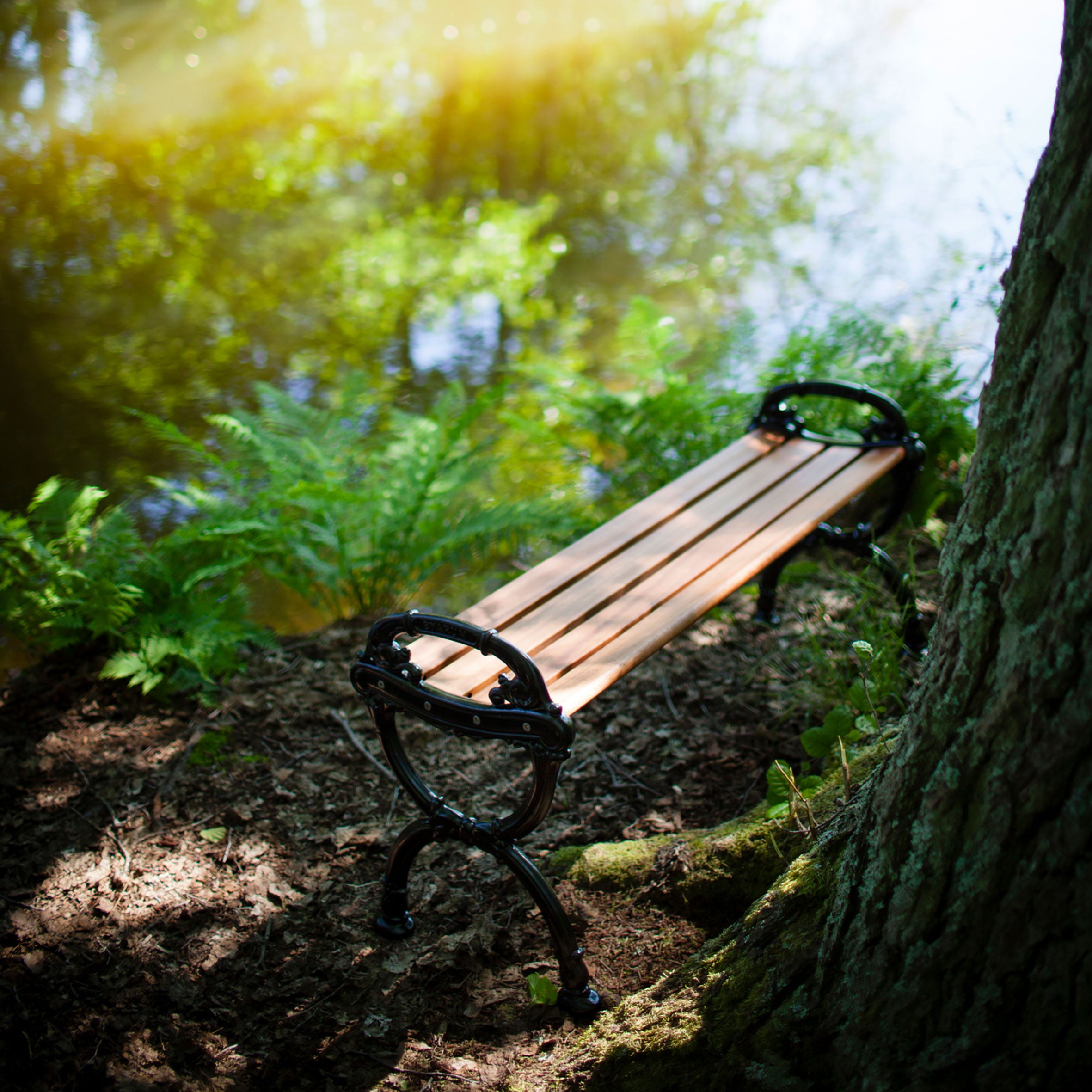 Byarum penkki / päätypaneelit:luonnonväri puu:öljytty mahagny