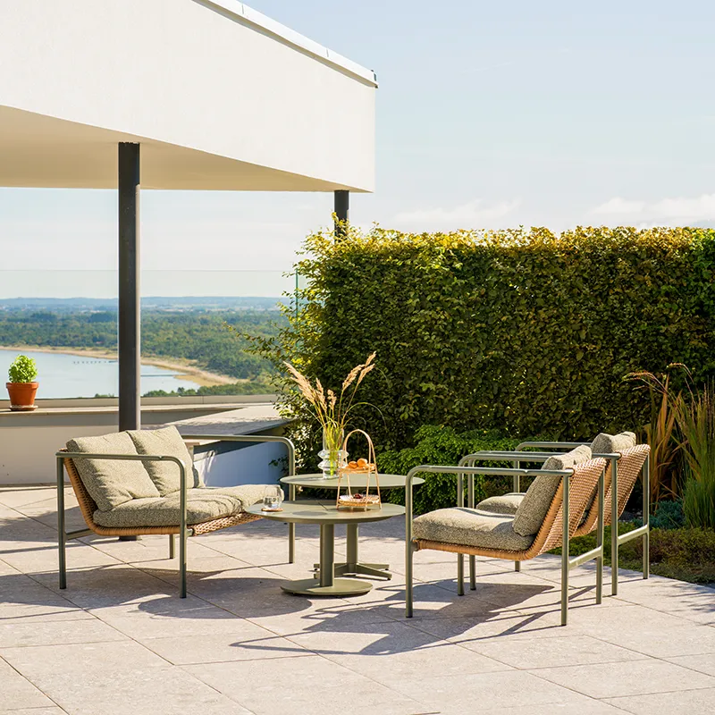 Peace lounge 46 sohvapöytä 80 cm Nordic Green