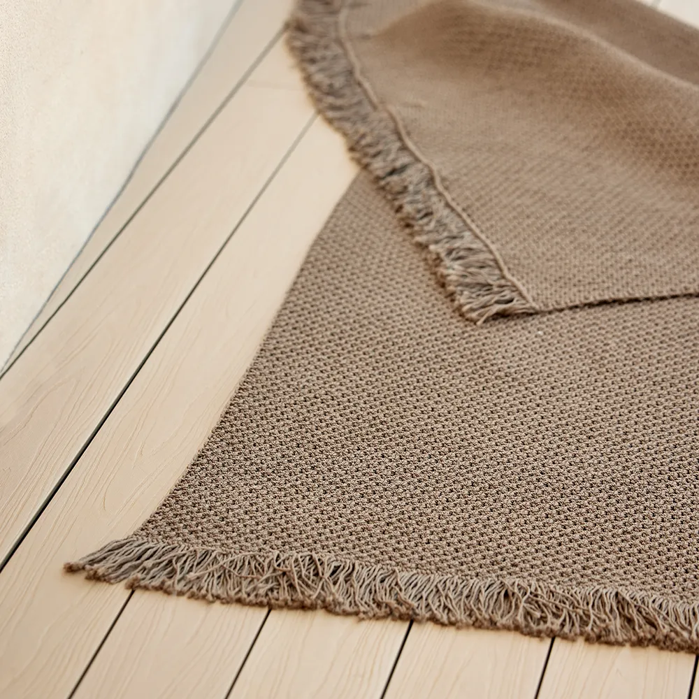 Knit Matto 240x170 cm Dark sand
