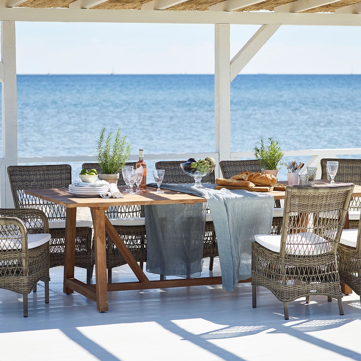 George Pöytä 100 X 240 Cm tiikki