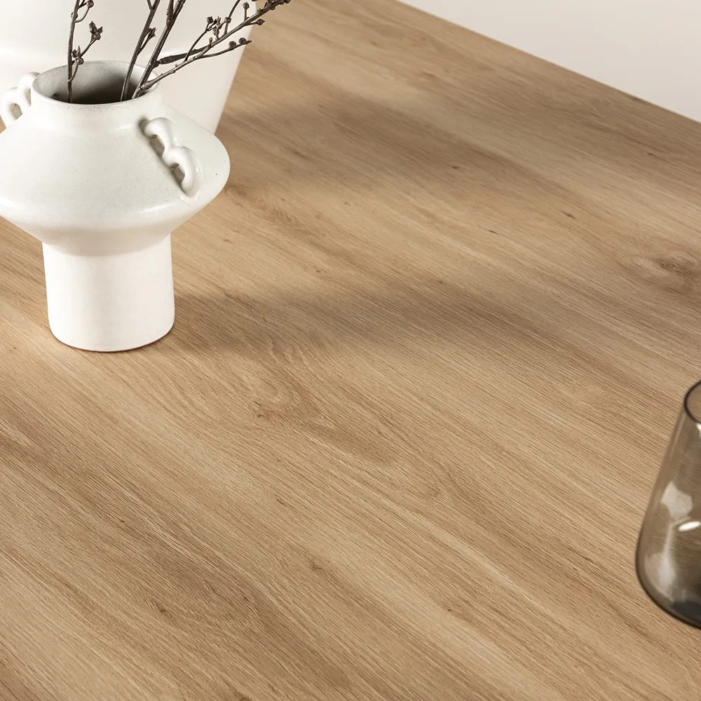 Olivia Ruokapöytä 100x210 cm Whitewash