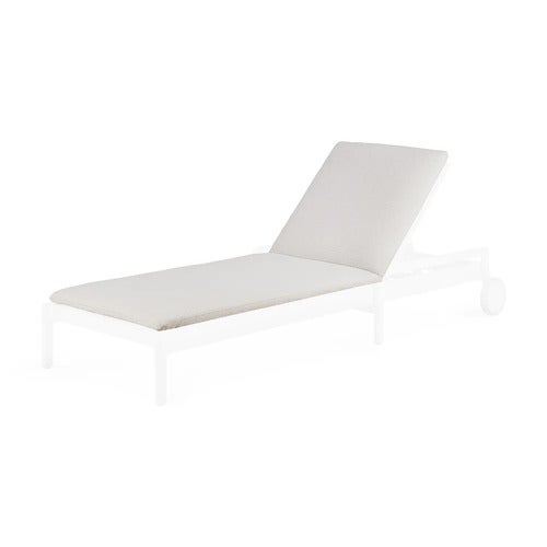 Jack adjustable lounger thin cushion - Off White 