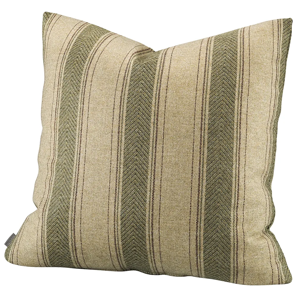 Glensdale Herringbone Olive tyynynpäällinen 50x50 cm