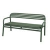 Bliss sohva, pinottava Dark green, aluminium