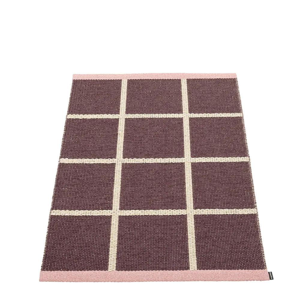 Pappelina, Kudottu Matto Criss Pop Burgundy