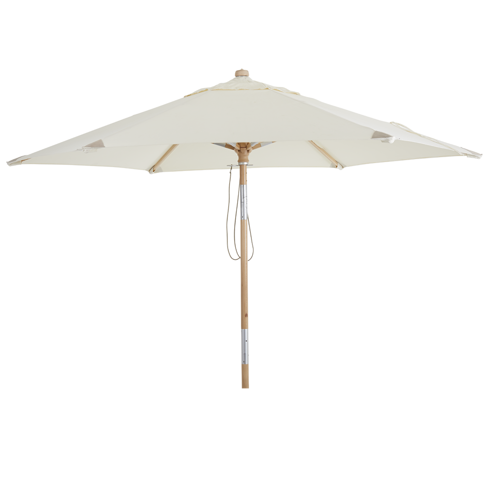 Trieste puinen päivänvarjo 2,5 m/luonnollinen