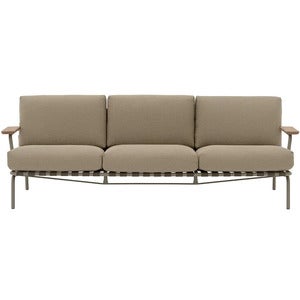 Settle 3-istuttava sohva Ribbed Weave 5/Taupe 