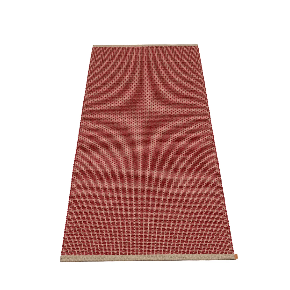 Pappelina, Pestävä Muovimatto NILS Dark Red 70x240 cm
