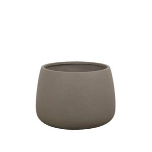 Soil pata rund keskikokoinen Taupe structure, fiberglas