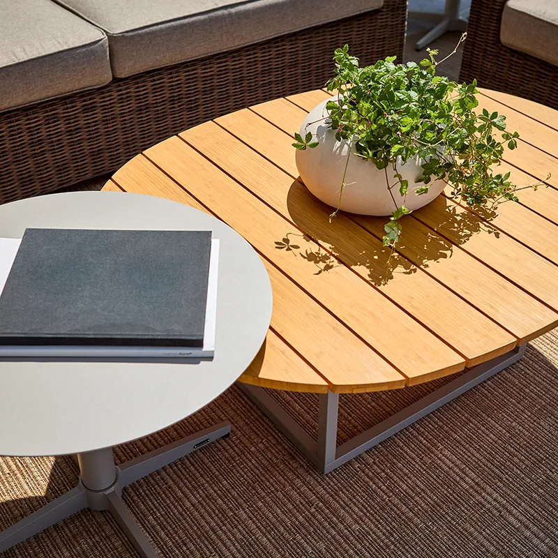 Olive sohvapöytä 80x110 cm khaki / Bamboo