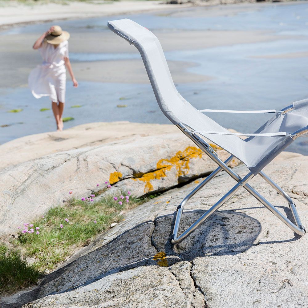  Fiesta lepotuoli orange alumiini