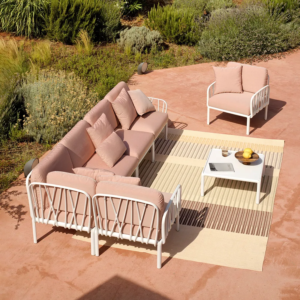 Komodo 5 kulmasohva White - Grigio