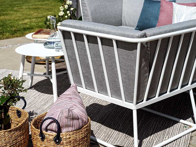 Vannes sohvapöytä 60 cm antrasiitti Brafab