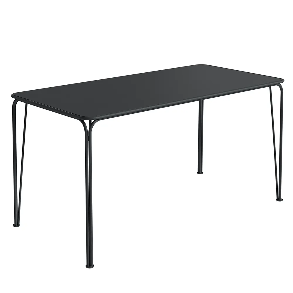 Libelle pöytä 140 cm Grafiitinharmaa