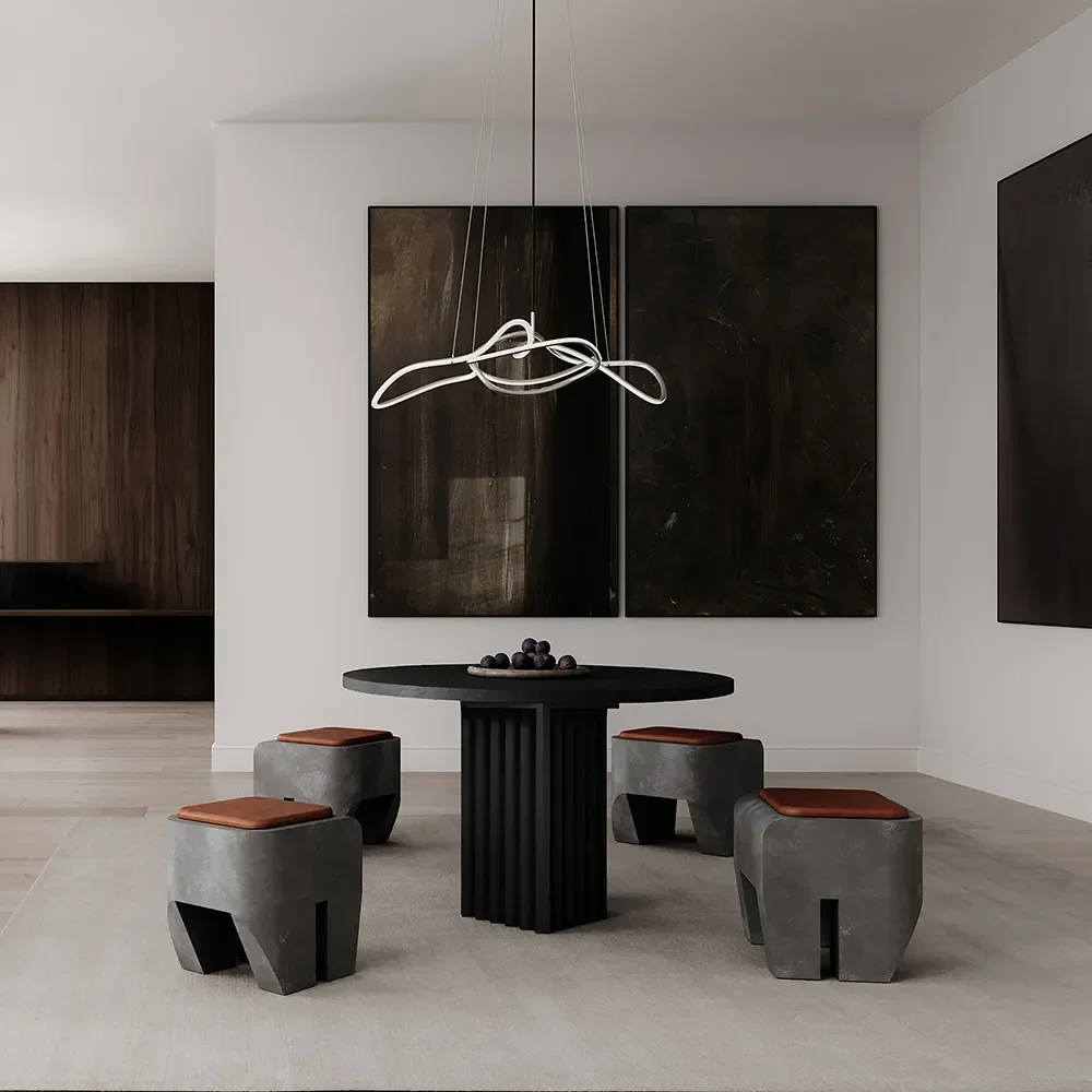  Veistetty jakkara - betoni