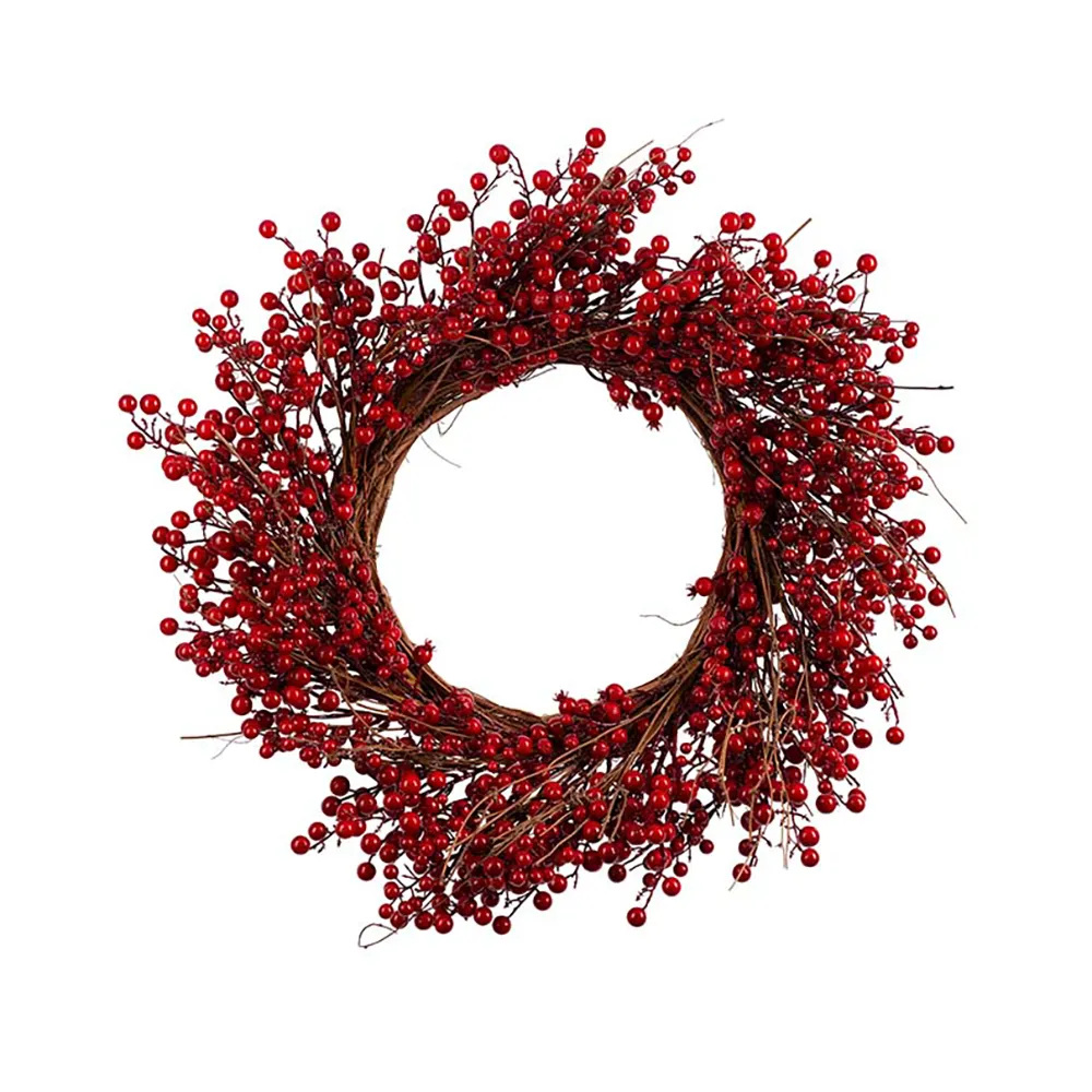 Keinotekoinen marjakranssi Red Ø 75 cm