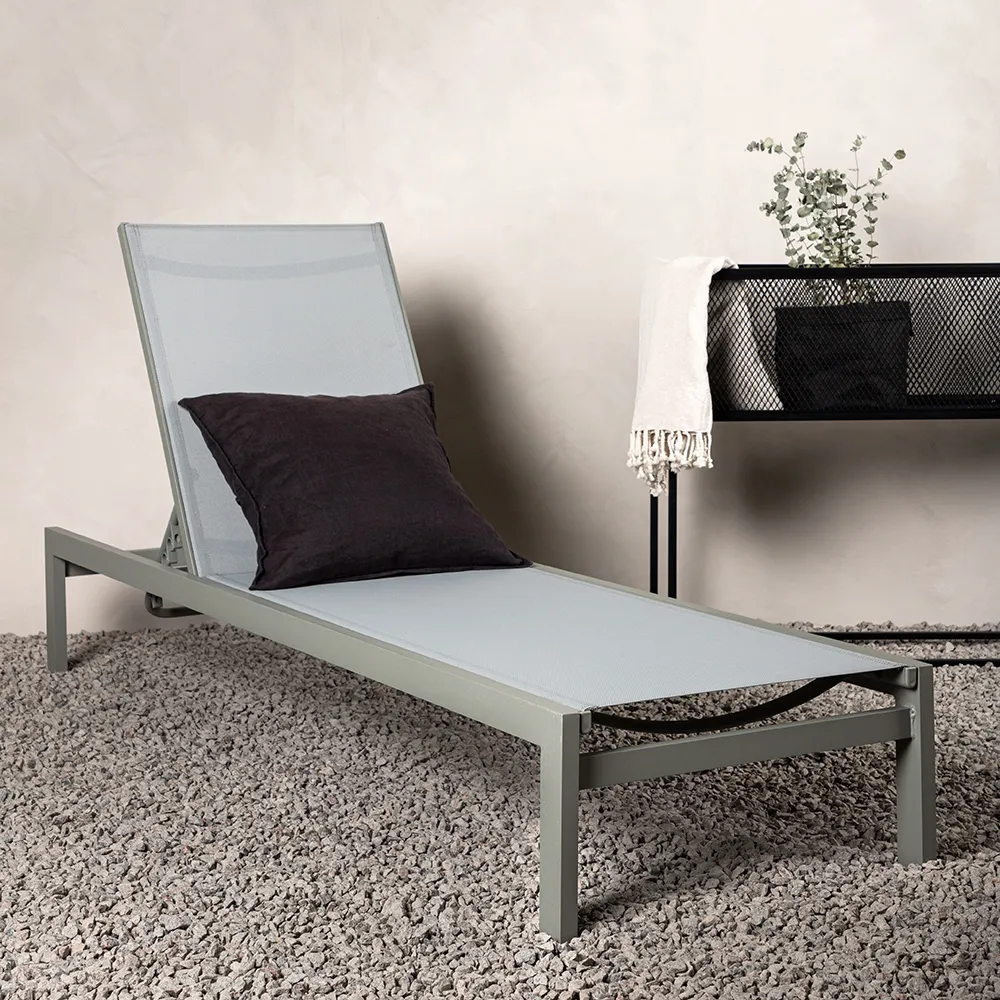 Copacabana aurinkotuoli khaki 2 kpl