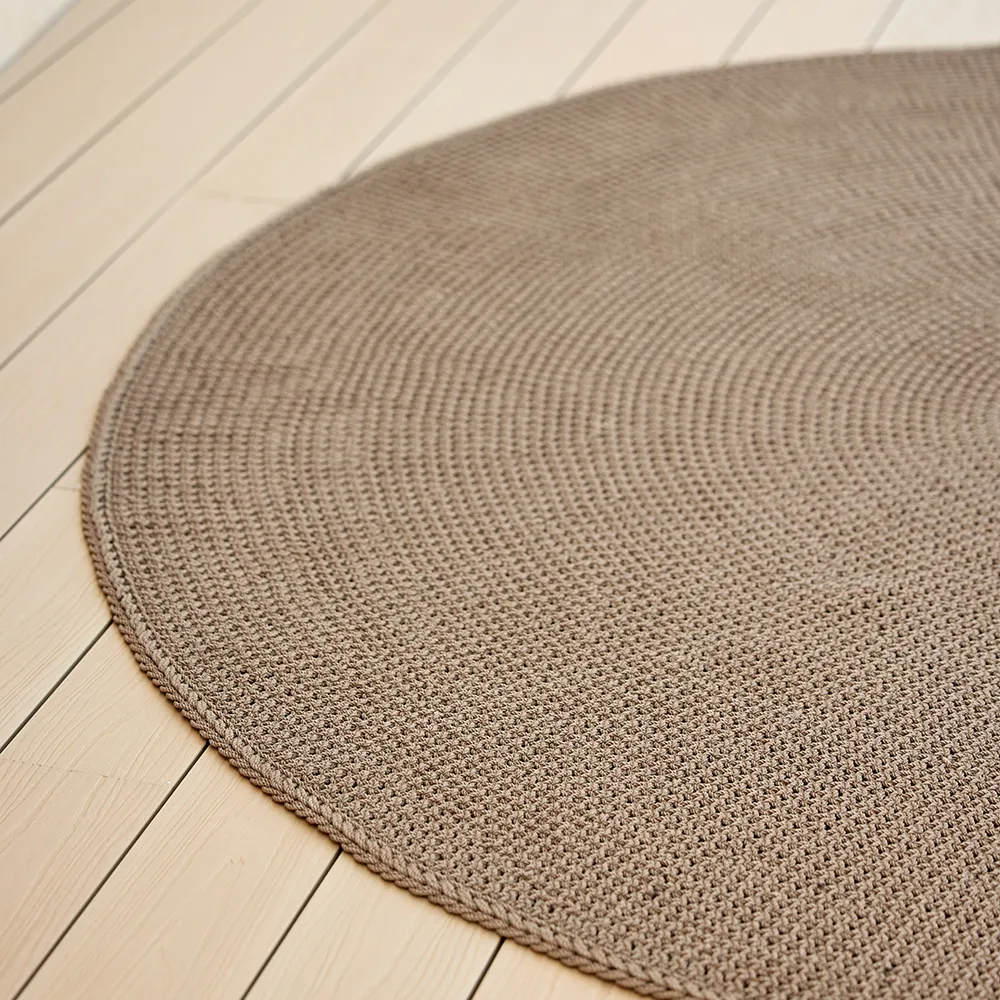 Knit Matto 200 cm Dark sand