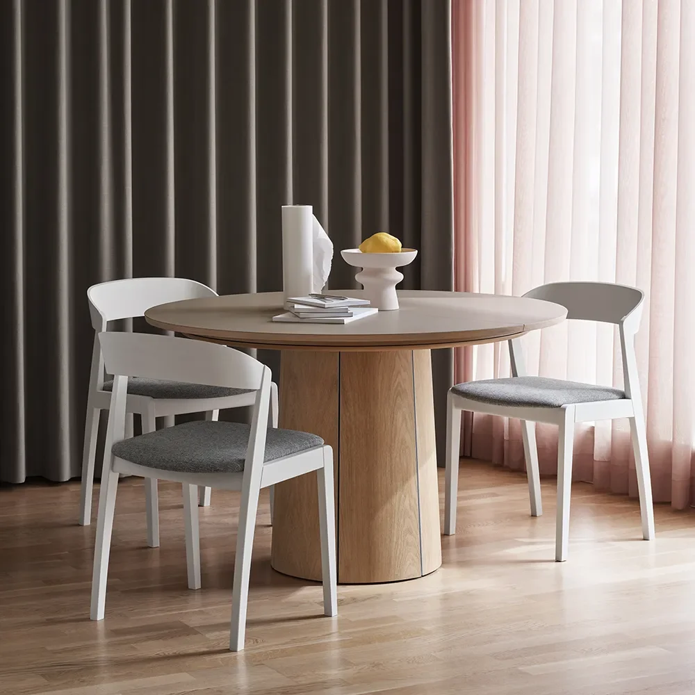 SM33 Pöytä Tammi Mokkaruskea Lakka Öljytty ulkonäkö