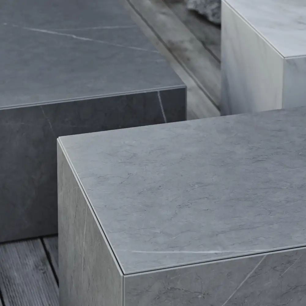 Zten sohvapöytä 80 x 50 cm harmaa  Brafab