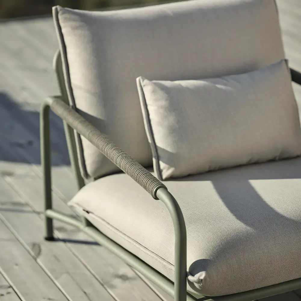 Brafab Lerberget nojatuoli vihreä/ash Brafab