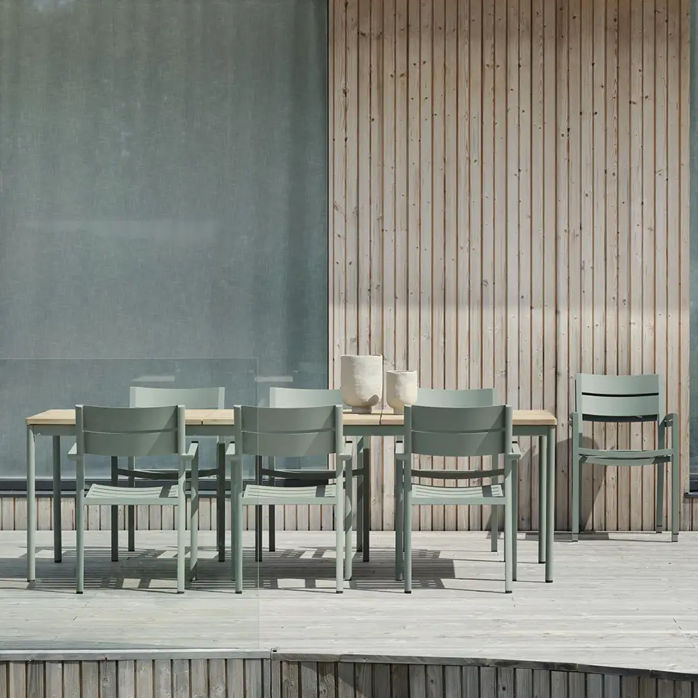 Delia ruokapöydän tuoli dusty green Brafab