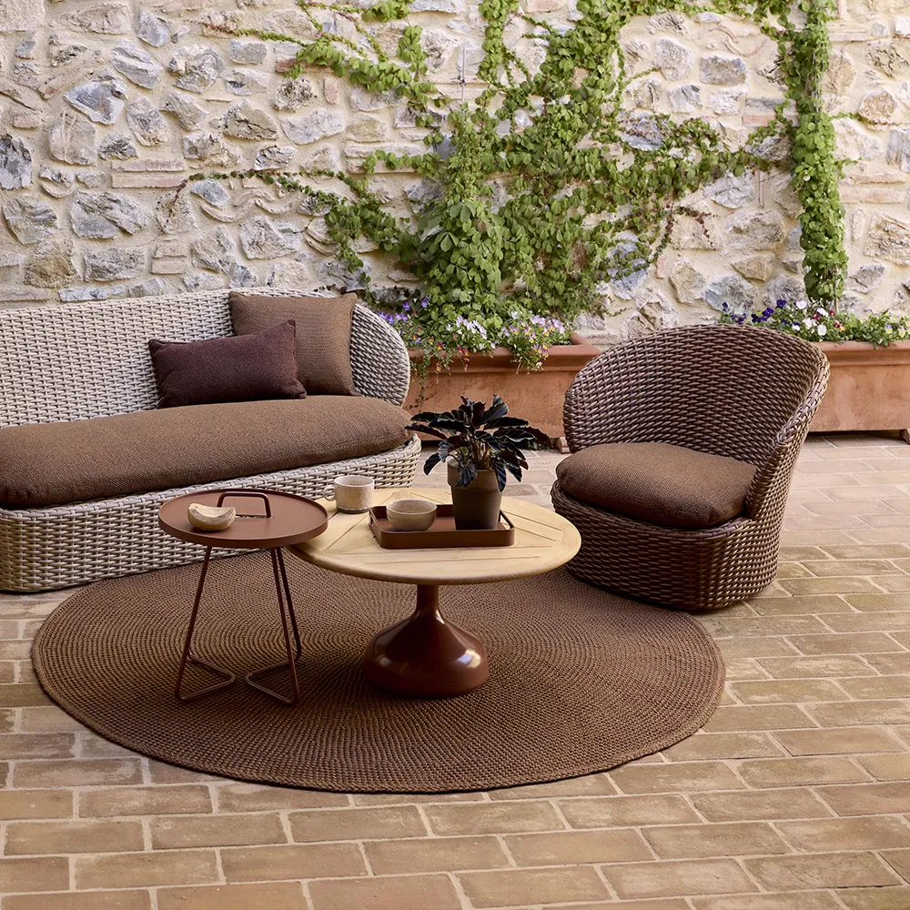 Coast nojatuoli w/swivel Umber brown