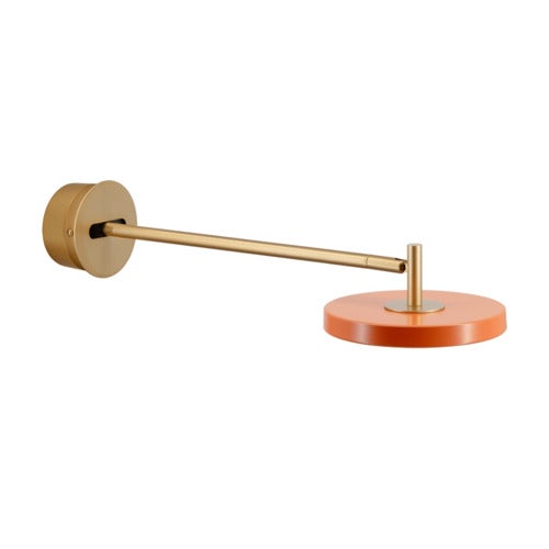 Asteria Wall Long Seinävalaisin Ø 15 cm Nuance Orange